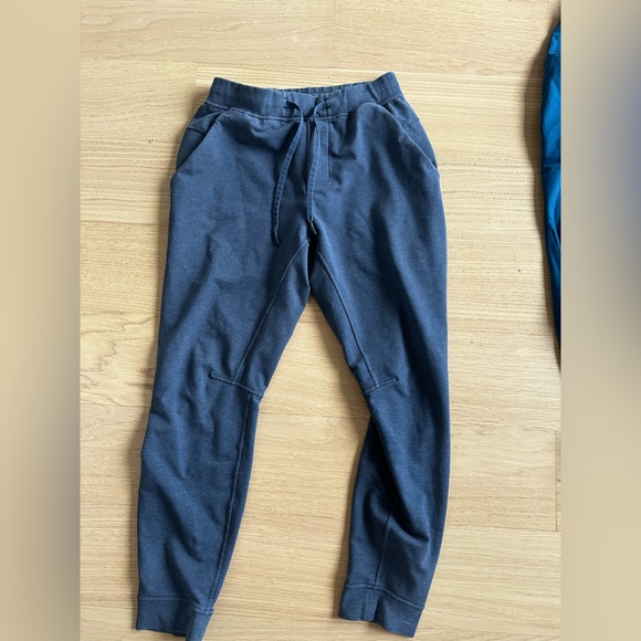 Lululemon City Sweat Jogger Pants - Heathered True Navy - shorter length version - Picture 2 of 5